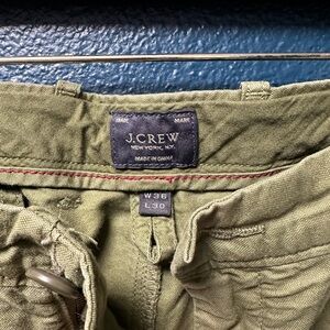 J. Crew Sage Green Trousers